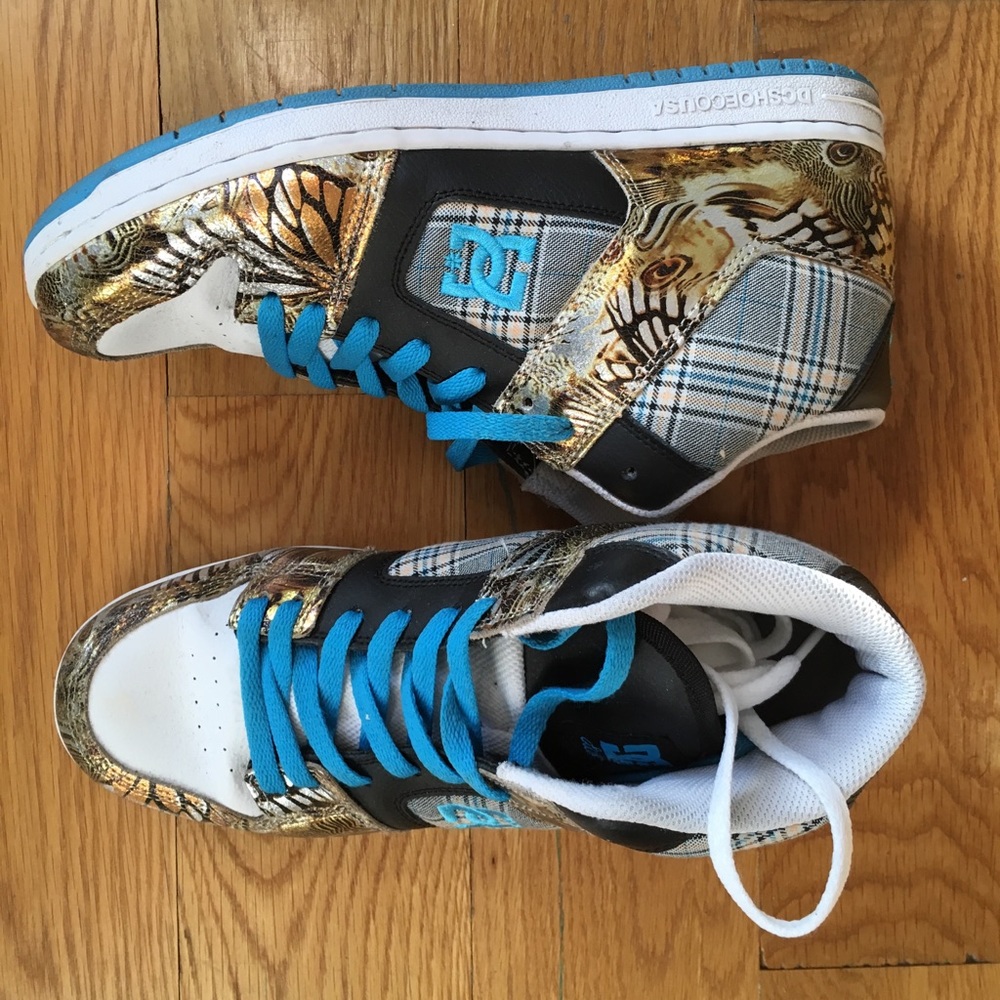 DC brand Metallic Butterfly Ladies’ Sneaker